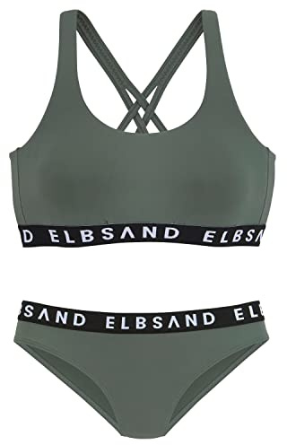 Elbsand Bustier-Bikini Olive - 36A/B