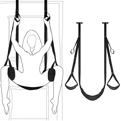 TRQOYTU Altalena D'amore Per Donne, Altalena Sessuale, Altalena Della Porta, Tuta Bondage BDSM, Altalena Sessuale, Giocattolo Sessuale Di Coppia, Fionda Per Adulti, Altalena Sessuale, Imbottitura