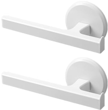 HEALEEP Toallero De Pared Sin PerforacióN para BañO Y Cocina Soporte De Toallas con Orificios De Drenaje Organizador para Colgar Toallas Y Utensilios 7.3X2.9 Pulgadas