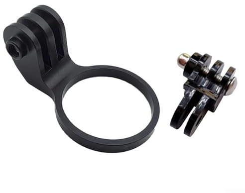 babominimer Aluminum Alloy Headset Camera Mount Adapter Kit for 28.6mm Stem Top Cap Compatible with Hero Action Cameras Secure Handlebar Attachment