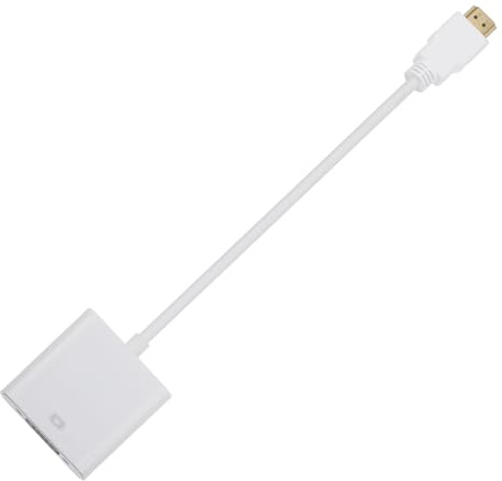 ANDRESLAD Adattatore Vga Maschio Femmina Convertitore Video Alta Definizione Vga con Chip Conversione Digitale a Analogico Plug Play per Console Dvd e Monitor Tradizionali