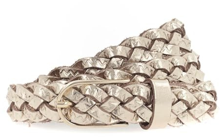 Vanzetti Gürtel Damen geflochten 2,5 cm Braided Women's Belt Damengürtel