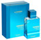 Al Haramain Amber Oud Aqua Dubai - Eau de Perfume en espray de 100 ml, perfume árabe de lujo para mujeres y hombres, fragancia afrutada, fresca, ámbar y almizcle