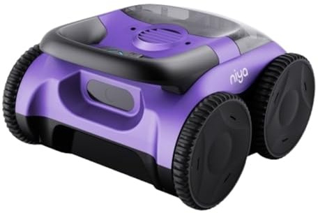 Niya Sonar 20 de los Creadores de Dolphin, Limpieza sin Cable del Fondo de hasta 1.5h, Navegación por Sonar, para Piscinas Elevadas y Enterradas, de hasta 8 Metros de Largo