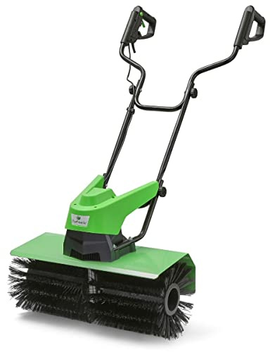 Turfmatic™ Cepillo de césped artificial – Escoba eléctrica extra ancha de 600 mm