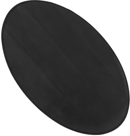 Abaodam Feuerstellenmatte Aus Fiberglas Rund Feuerfeste Unterlage Für Grill Und Camp Und Wiederverwendbar Schutzmatte Für Outdoor Und Terrasse