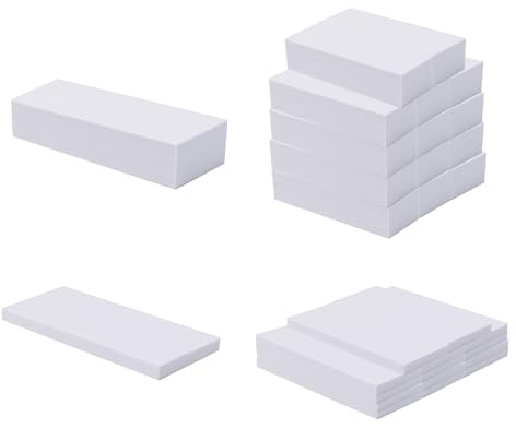 Neikafan Lot de 30 Espaceur Mural en Mousse EVA Espaceurs de Protection Autocollante pour Lit de Meuble sans Perçage pour Butoir de Porte, Butoirs de Lit, Butoirs de Tête de Lit