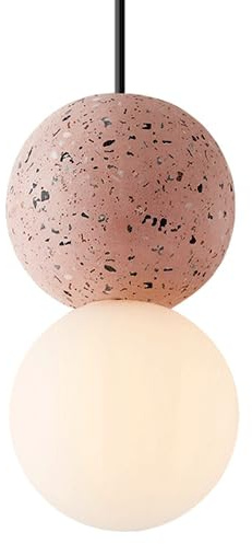 G9 Light Source Single Head Pendant Lamp, Nordic Industrial Style Chaner, Flush Mount Ceiling Hanging Light, Bedroom Restaurant Bar Decoration Light Fixtures ()