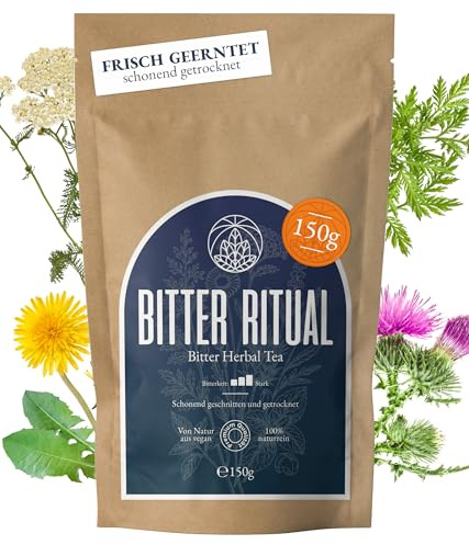 Infusión de Hierbas Amargas Monte Nativo (150 g) – Ajenjo, Diente de León, Milenrama, Manzanilla, Té de Menta & otras hierbas amargas – Natural, aromática & versátil
