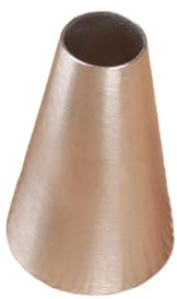 Lkvent Piping Nozzles Stainless Steel Piping Tips, 2A Round Large Icing Decorating Tip Cake Nozzles Pastry Cup Cake Cream Icing Nozzles