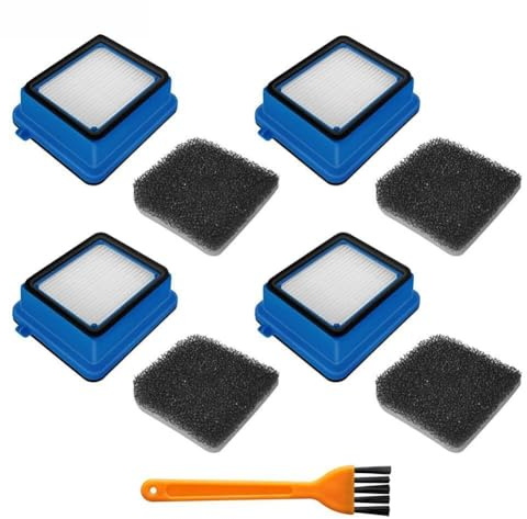 Ersättningsfilter för Electrolux för q6 för q7 Q8 Wq61 Wq71 Wq81 Dammsugare, 99% fint damm med svamp och borste, installera hemrengöring