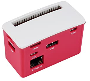 Waveshare PoE Ethernet/USB HUB Box for Raspberry Pi Zero Series 3X USB 2.0 Ports 802.3af-Compliant Compatible with Zero Series Boards