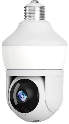 Sight Bulb Pro Security Camera with 80W Equivalent LED Light, Two-Way Talk, Smart HD WiFi Video Camera, Perfect for Night Vision Motion Detection in