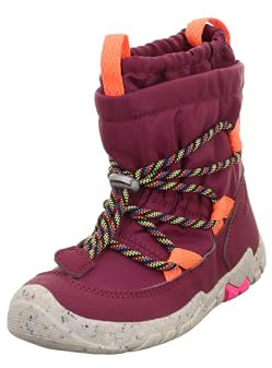 Superfit Mädchen TRACE warm gefütterte Gore-Tex Stiefel, ROT/ORANGE 5000