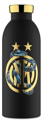 Inter - Clima Bottle, Thermosflasche, 500 ml, Thermosflasche mit Deckel, 100% dicht (12 Stunden heiße Getränke 24 Stunden), umweltfreundlich, aus Edelstahl, offizielles Produkt