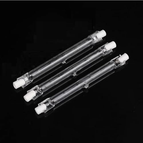 WYLIELAMSH 3Pcs R7S 1000W 220-240V 189MM Doubl Eanded Halogen Bulbs R7s 118MM 400W 78MM 150W Yellow Light Halogen Light Bulb Household Decor 118MM-150W