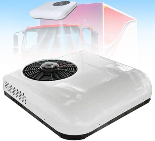 Aire Acondicionado De Techo For Autocaravana, 12 V/24 V, For Estacionamiento, Minivans, De Alta Eficiencia, Solo Refrigeración, Bajo Nivel De Ruido, 7480 BTU, For Autocaravana, Camión, Caravana(24V)
