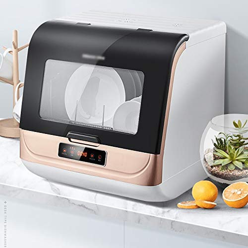 Small Portable Dishwashers Mini Automatic Compact Tabletop Dishwasher,suitable for Various Kitchens