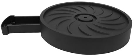 Milisten Plateau à roulettes Rond pour Pots de Fleurs d'Intérieur et d'Extérieur Support Mobile en Polypropylène Résistant avec Bac à Eau Intégré et roulettes Anti-Rayures Diamètre