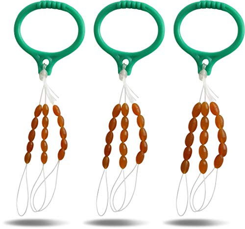 Storfisk fishing & more 45 Stück Natur-Latexgummi Schnurstopper zum Angeln Set in 3 verschiedenen Größen
