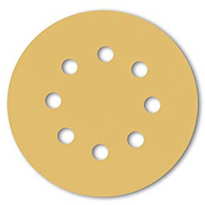 Starcke 514DK Schleifscheibe/Klett Schleifscheiben | Ø 125 mm | 8 Loch | 50 Stück | Körnung/Korn: 60 (50 Scheiben)