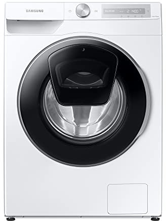 Samsung WW8GT654ALH/S2 Waschmaschine, 8 kg, 1400 U/min, Ecobubble, AddWash, WiFi-SmartControl, Hygiene-Dampfprogramm, Weiß
