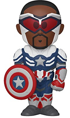 Funko Vinyl SODA, Tag Team, 1/6 Odds for Rare Chase Variant, der Falke und der Wintersoldat, Sammelfigur, Geschenkidee, Offizielle Merchandise, Spielzeug für Kinder & Erwachsene