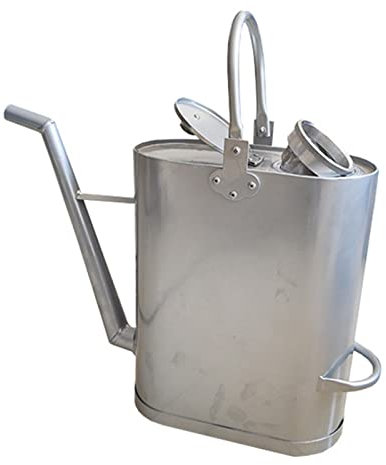 BHBXZZDB Bidón para Combustible 5L/10L/15L/20L Plaza Gruesa de Metal de Combustible Puede for Mantenerse en el Garaje en Coche Bidón de Gasolina, Aluminio