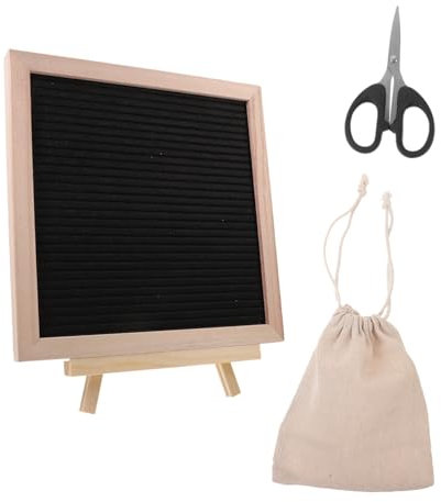 STOBOK 1 Satz ankündigungstafel kleines memoboard speisekarte zeichenbrett Schere Schwarzes Brett DIY Massagebrett Schreibtisch Notiztafel einstellen Nachrichtentafel -Brett
