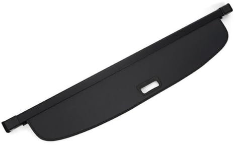 FACSER Laderaumabdeckung Auto-Hinterkofferraum-Schattenabdeckung Sicherheitsschildabdeckung Für VW Für Tiguan 2018 2019 2020 Schwarz Auto Laderaumabdeckung