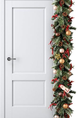 Weihnachtsgirlande, Festival-Girlande, Rattan- -Girlande, Tannenzapf-Girlande, Beeren-Girlande, Türgirlande, Tischdekoration, Weihnachtsgirlande, Innen-Weihnachtsgirlande, für Tür, Tisch