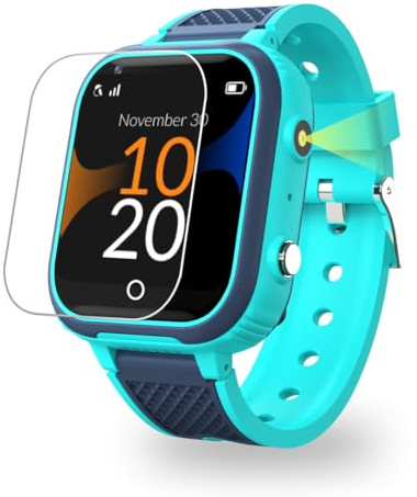 Robin K1 · Reloj GPS niños localizador y Llamadas | Llamadas, Chat Seguro, SOS, Modo Clase, Linterna, Podómetro, App Familiar Robin | Sin Juegos, ni Distracciones, ni Redes Sociales (Sin SIM, Verde)