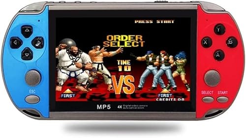 X7 PLUS 4.3 pollici Handheld Game Console Nuova Versione Di 6000 Giochi 8G Multi-funzione Supporto Giochi, musica