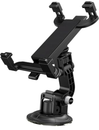 Sewroro Soporte para Tablet Coche Rotación 360 Grados Abs para Navegación 7-10 Pulgadas
