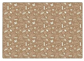 Picnic Mat Village 6.0/13 Beach Carpet Outdoor Camping Tent Floor Print Waterproof Ground Cloth 5-8 People Oversized(S)