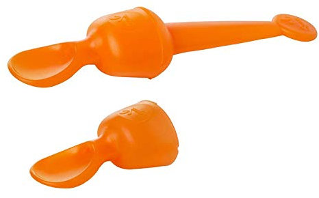 Sqiz Babylöffel, 6M+, Orange(2er-Pack)