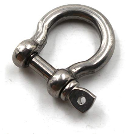 M12 Manille Manille De Levage En Acier Inoxydable 304 (Paquet De 1)