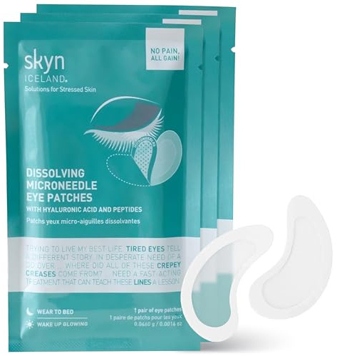 Dissolving Microneedle Eye Patches (3 pair )