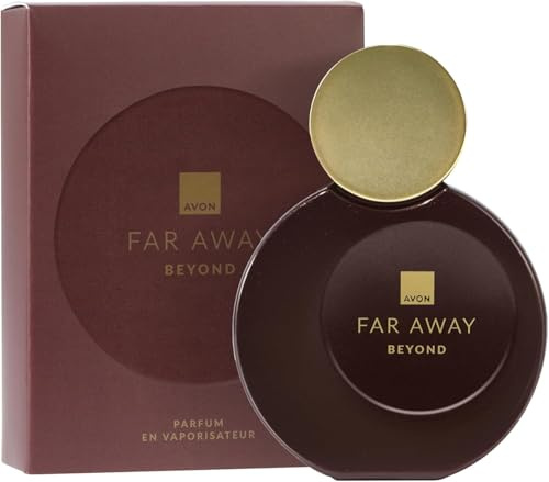 Avon Far Away Beyond Parfum 50ml | Oriental and Gourmand Notes | Long Lasting Scent | Perfect for Any Occasion | Cruelty Free