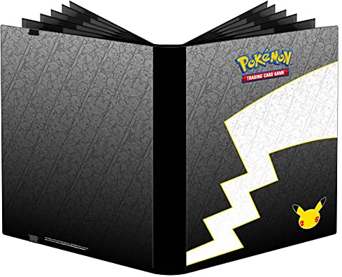 Ultra PRO Pokemon 25th Celebration 9- Pock Binder, hält bis zu 360 Karten, hergestellt aus archivierungssicheren Polypropylen-Materialien, hält den Inhalt sicher, für 10 Jahre und älter
