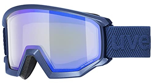 uvex athletic FM - Skibrille für Damen und Herren - Filterkategorie 2 - beschlagfrei
