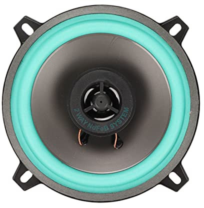 Cuifati Subwoofer para Coche de 5 Pulgadas, Sistema de Altavoces Estéreo con Sonido Envolvente de Graves de Alta Potencia, Altavoz Coaxial para Coche, 87dB para Sistemas Estéreo de Coche