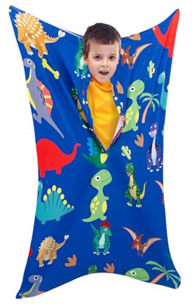 Onunaf Sensory Body Sock für Kinder,Ganzkörper Wrap Stretch Body Sox zur Entlastung von Stress für Kinder mit Autismus, Angst (S : 102 X 70 cm)