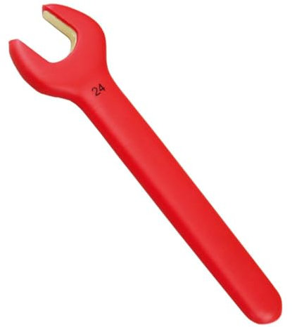 Chiave inglese isolata senza scintille con manico dritto immerso singola lunghezza 30 mm lunghezza 260 mm alluminio bronzo DIN standard BAM & FM certificata