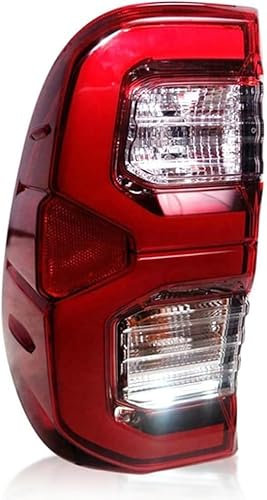 LXBSXY Maßgeschneidert PKW-Anhänger Rücklicht Für Hilux Revo Rocco 2015-2020,Kennzeichenbeleuchtung, Bremslicht Nebelschlussleuchte, Rückstrahler, Positionslicht Zubehör,A/Left