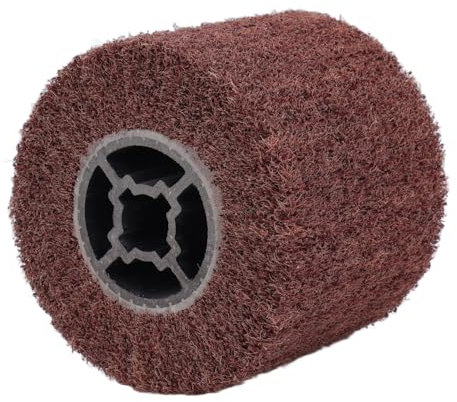 Sanding Roller Brush, Brushes for Satin Finishing Machine, Wire Drawing Wheel, for Deburring and Grinding with Angle Grinder Accessories