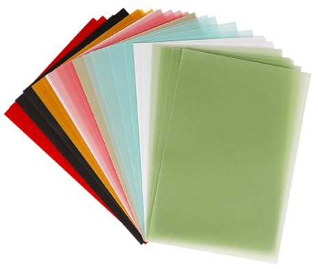 AUTSUPPL 100 Pack Translucent Vellum Paper Sheets Printable A4 Vellum Paper for Inkjet and Printer Use Tracing for Drawing Crafting Invitations Scrapbooking Home Office and School