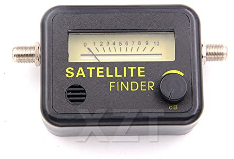Sat Finder, 1PC Satfinder Satellitare Finder Allineamento Misuratore di Segnale Recettore for SATV Dish LNB Amplificatore di Segnale Digitale,per l'impostazione della parabola satellitare