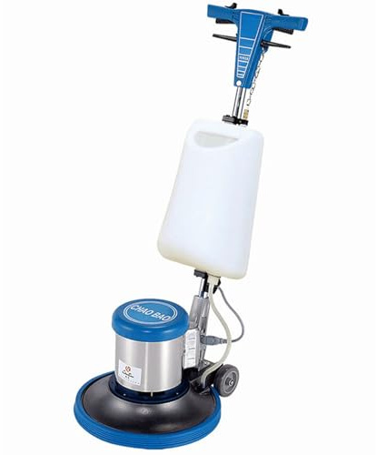 Vertical Carpet Washer and Polisher, 17-Inch Brush with Two Brushes and Needle Tray, 12M Power Cord, Perfect for Wood, Tile, Carpet, Laminate and Hard Floors
