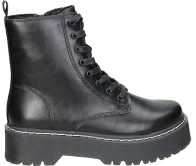 Skydiva Botines Militares On Fleek para Mujer – Botines con Plataforma en Color con Cordones y Cremallera – Plataforma Media – 40 EU
